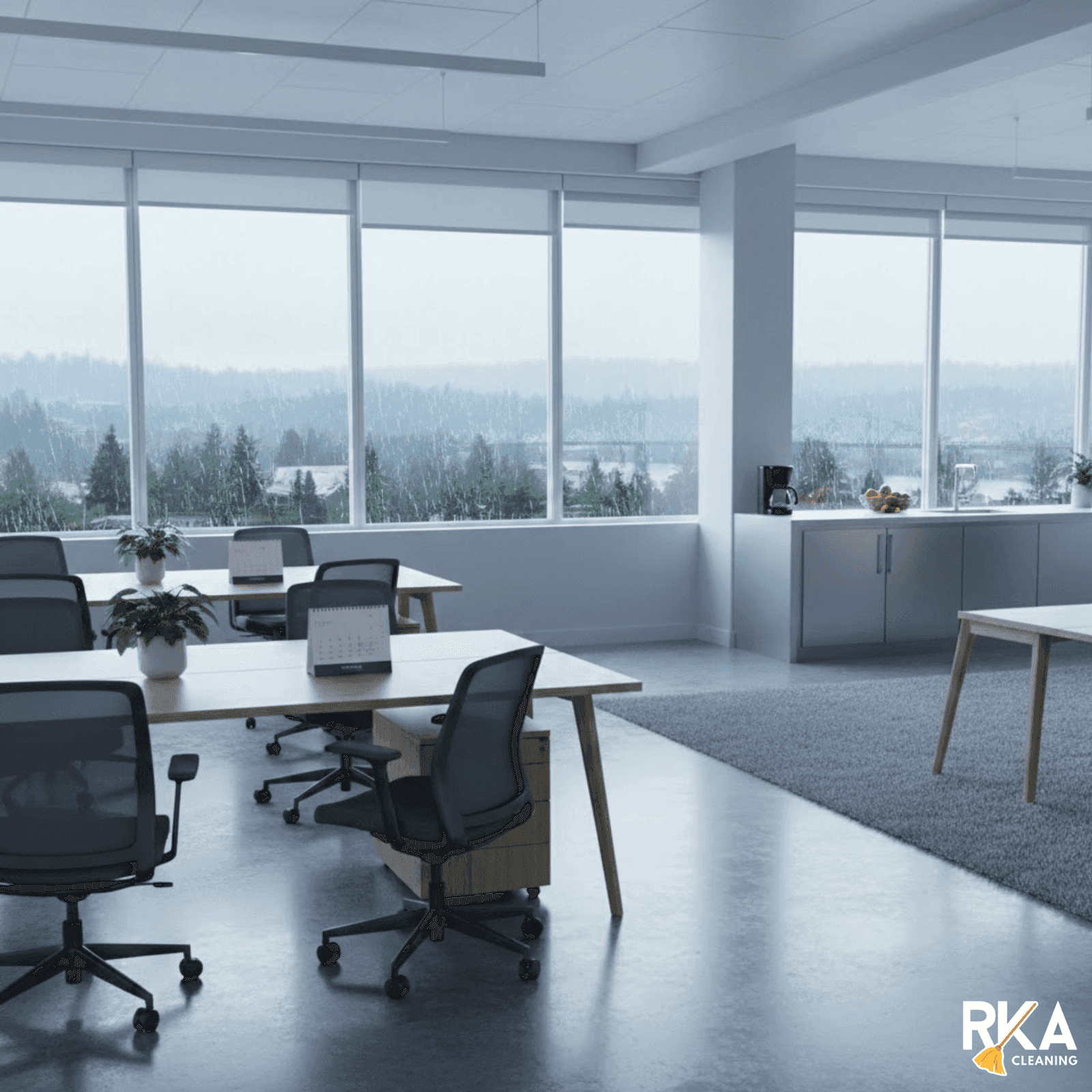 Clean Portland office space ready for the new year