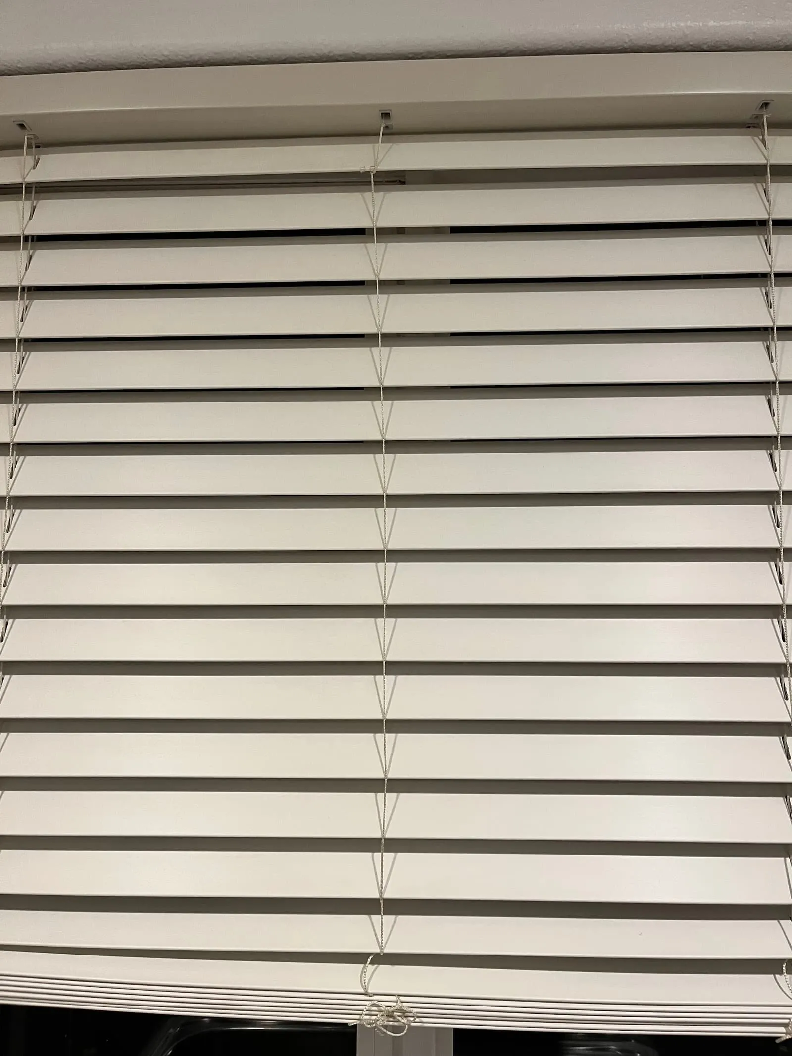 Blinds after cleaning