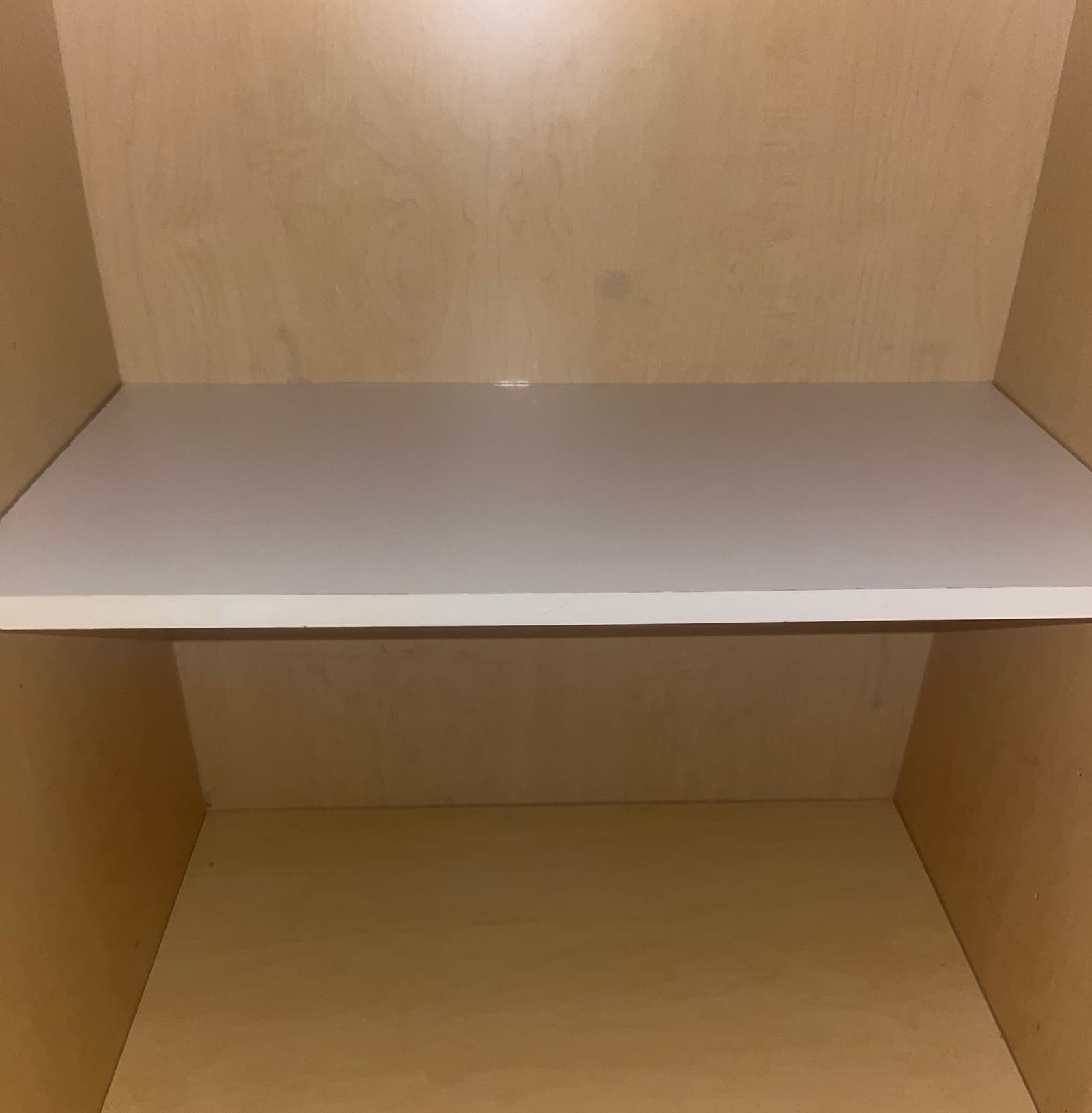 After: Cabinet & Shelf Surface Restoration